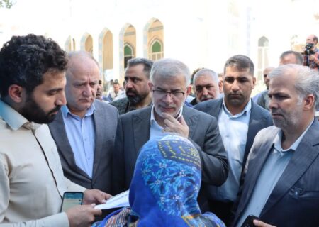 برگزاری میز خدمت هفته دولت، در مصلی امام خمینی(ره) کرج