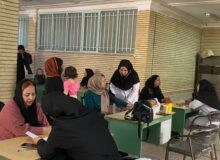 ارائه خدمات سلامت و غربالگری توسط تیم درمانی تأمین اجتماعی استان البرز