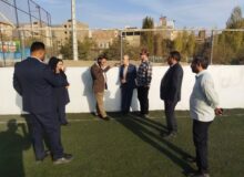 بازدید عضو شورای کرج و مدیر سازمان فرهنگی شهرداری از هیئت نابینایان البرز /تعهد مدیریت شهری کرج برای حمایت از ورزش نابینایان