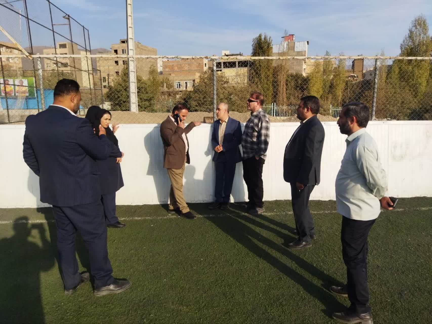 بازدید عضو شورای کرج و مدیر سازمان فرهنگی شهرداری از هیئت نابینایان البرز /تعهد مدیریت شهری کرج برای حمایت از ورزش نابینایان