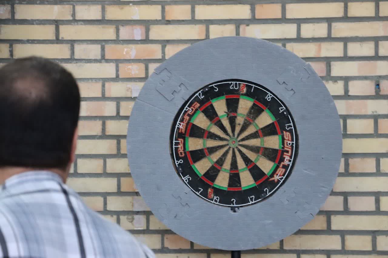 برگزاری مسابقات دارت به مناسبت هفته تربیت بدنی و ورزش در ماهدشت