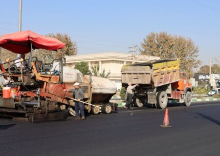 آغاز اجرای آسفالت فاز سوم مسیر ماهدشت به محمدشهر / تحقق مطالبه چندین‌ساله شهروندان ماهدشتی
