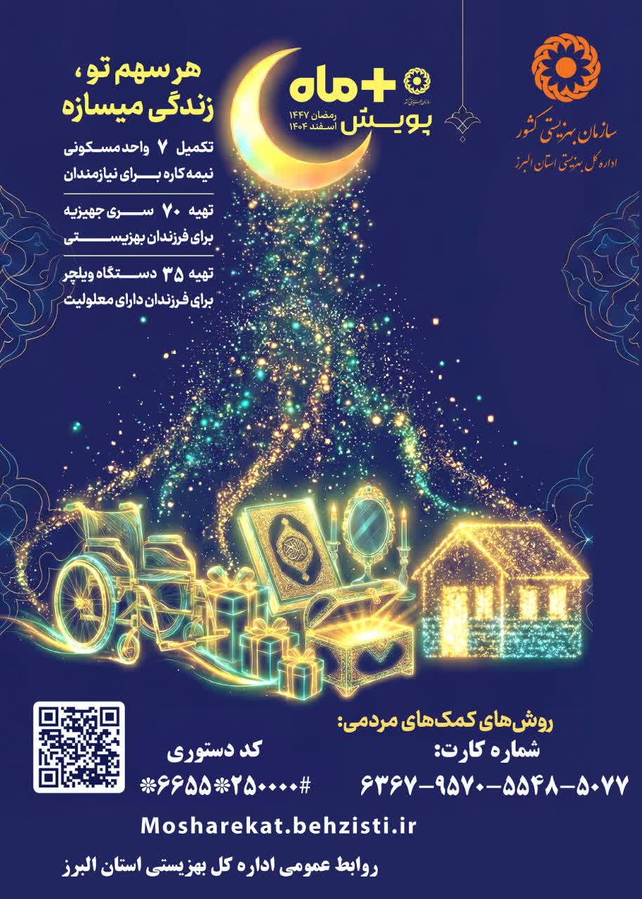 برگزاری پویش مثبت ماه در استان البرز