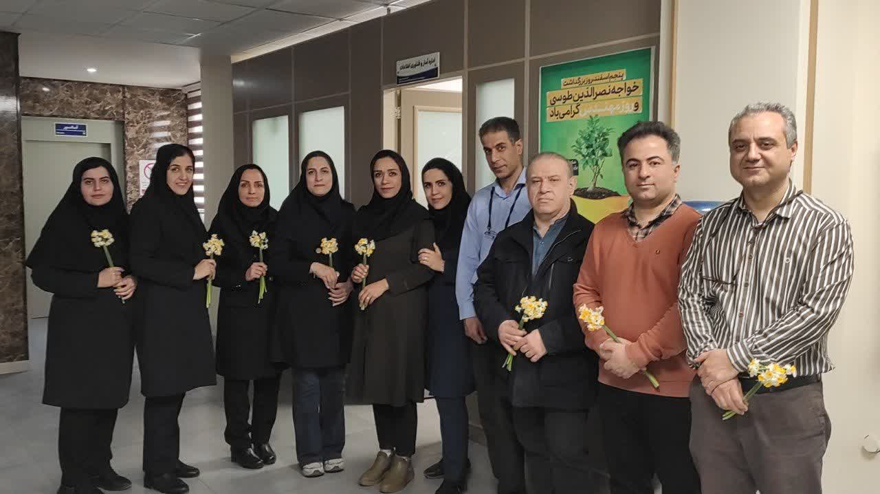 تجلیل از مهندسان مراکز درمانی تامین اجتماعی استان البرز