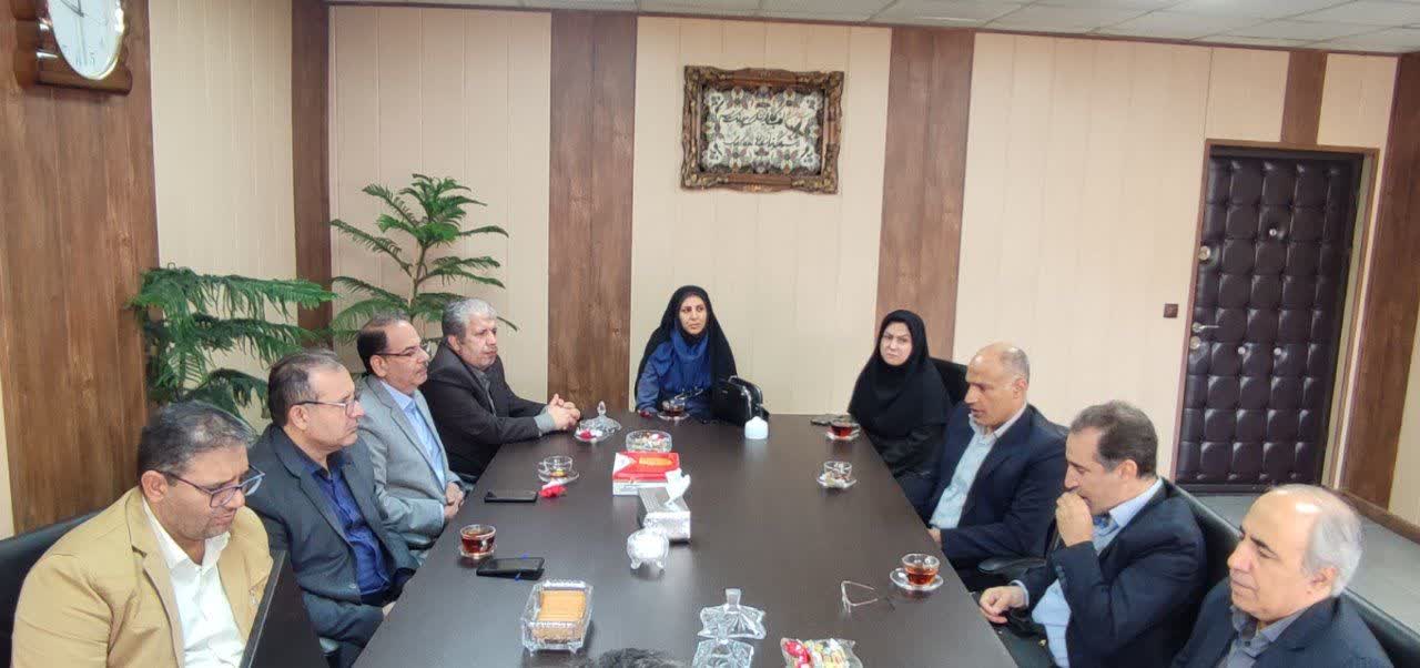 دیدار نوروزی مدیرکل تأمین اجتماعی استان البرز، با روسای شعب استان