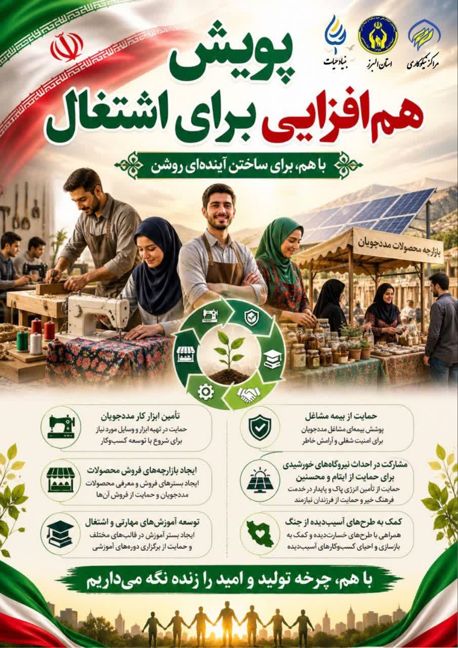آغاز پویش همافزایی برای اشتغال در استان البرز