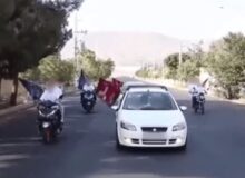 بازداشت اشخاص اجاره‌ای رژه خودرویی منسوب به گروهک منافقین در کرج